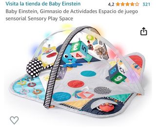 manta infantil y gimnasio infantil baby einstein
