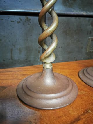 Candelabros antiguos. Ingleses. peerage