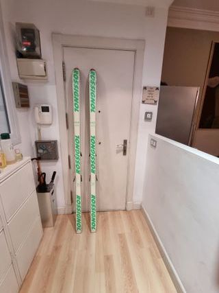 SKIES VINTAGE ROSSIGNOL F4S V.A.S.KEVLAR SL EQUIPE