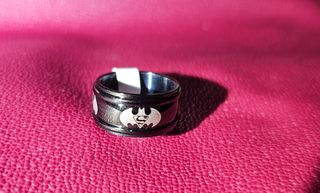 anillo batman 8 dorado nuevo
