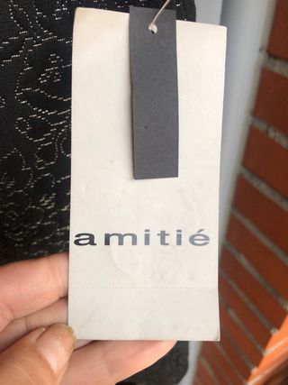 Abrigo Amitie fiesta nuevo