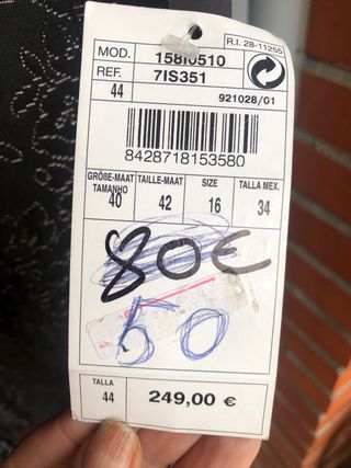 Abrigo Amitie fiesta nuevo
