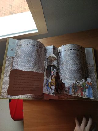 Libro de la vida en un castillo