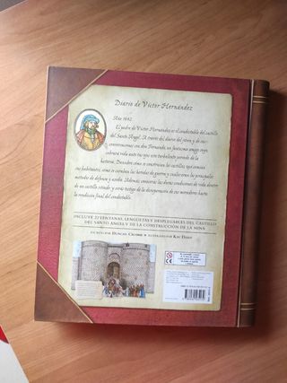 Libro de la vida en un castillo