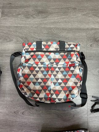 conjunto bolso carro bebe