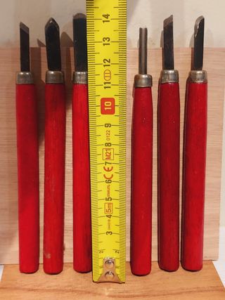 Lote gubias artesania madera y otros