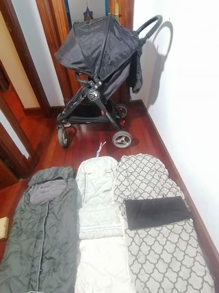 Baby jogger city mini 4 + 3 sacos