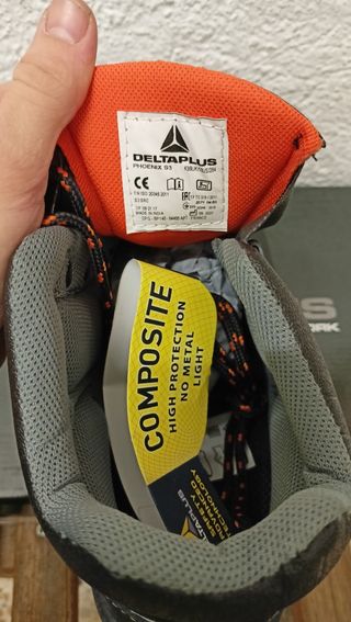 Zapato/bota seguridad 