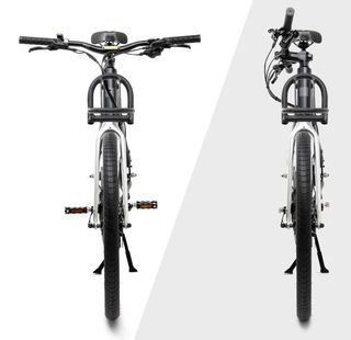 Bicicleta elétrica carga Ahooga Modular LowStep