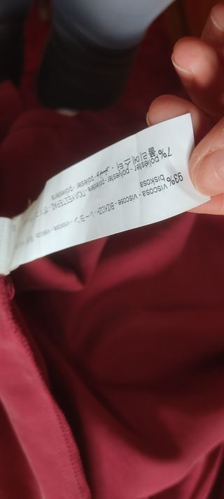 Vestido camisero rojo Zara