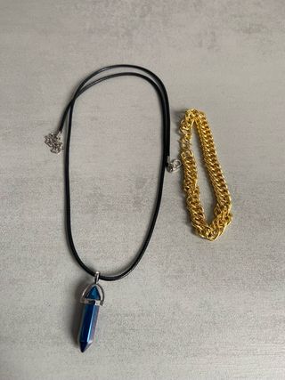 Reloj hombre más pulsera y colgante