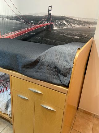 Litera de madera de haya