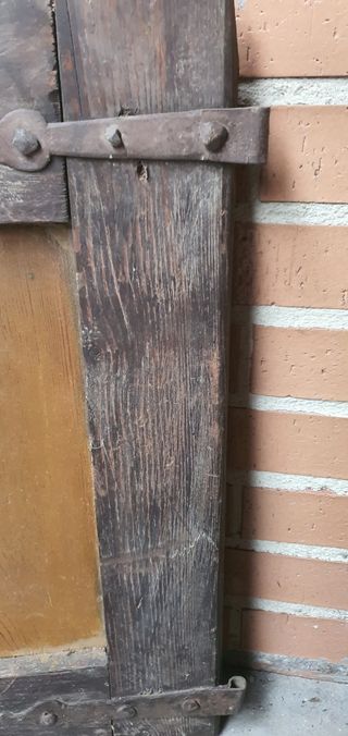 Pareja de cuarterones antiguos