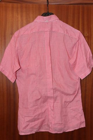 Camisa vintage Ben Sherman gingham, roja, talla S