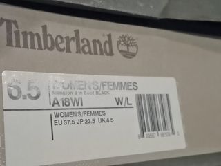 Stivaletti donna Timberland neri con lacci