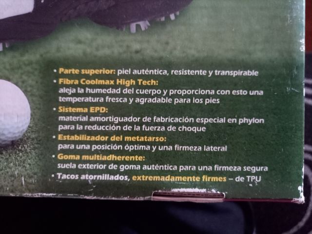 Zapatos de golf para mujer EU 40