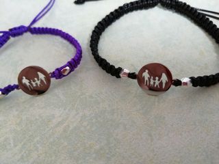Pulsera Familia unisex. acero