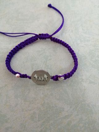 Pulsera Familia unisex. acero