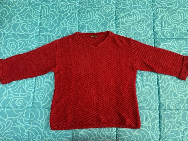 Jersey burdeos de Stradivarius