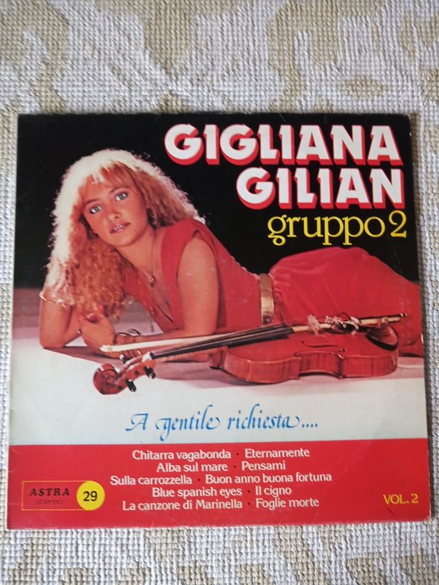 Vinile 33 giri Gigliana Gilian Gruppo 2