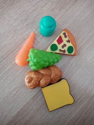 Set alimentos de juguete