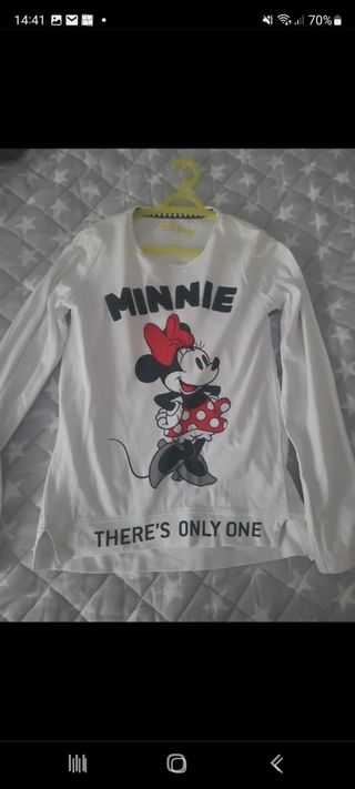 Camiseta Minnie zara de segunda mano por 5 EUR en Legan s en WALLAPOP