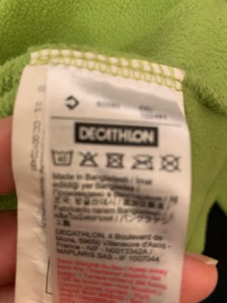 Pile decathlon taglia L