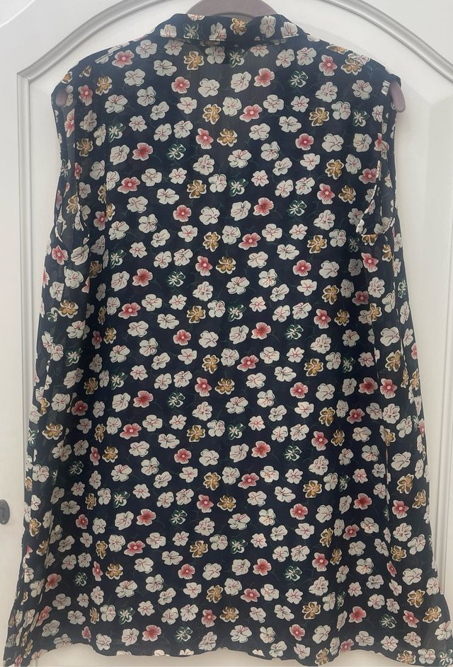 Vestito smanicato fantasia tg 42