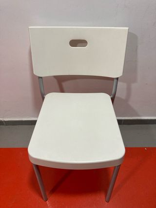 Sillas 6 unidades blancas