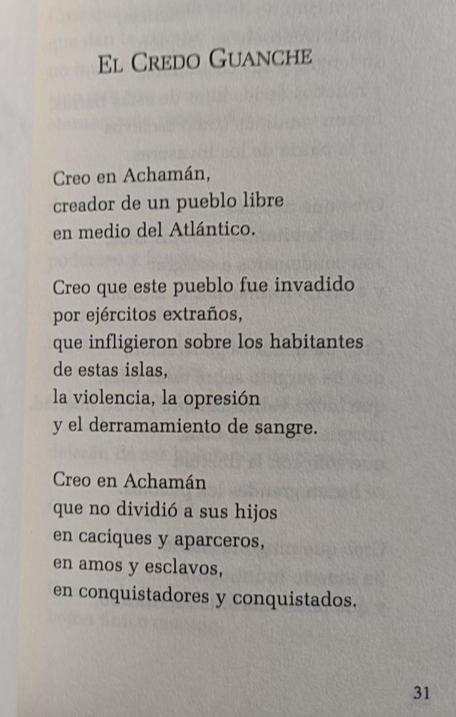 El Credo Guanche