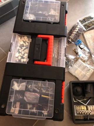Maletín herramientas POWERFIX. Regalo tornillería