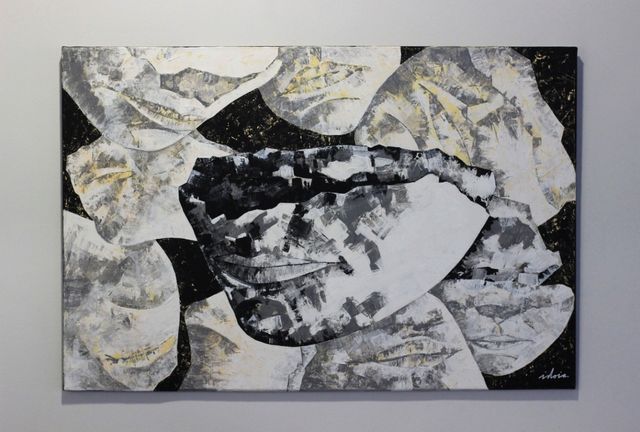 Cuadro acrílico "Caras"