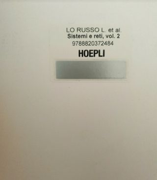 Sistemi e Reti 2 - Luigi Lo Russo, Elena Bianchi