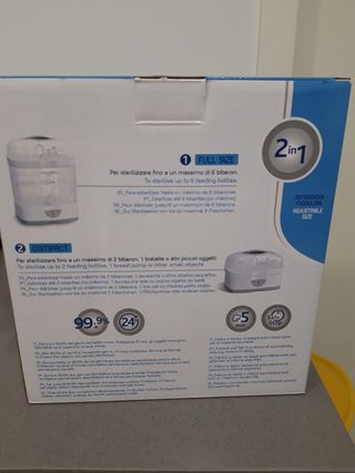Esterilizador biberones Chicco