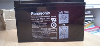 Batería Panasonic 12v + cargador NUEVA