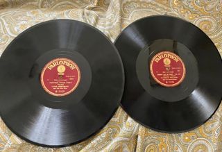 2 Disco Vintage 78 giri Parlophone