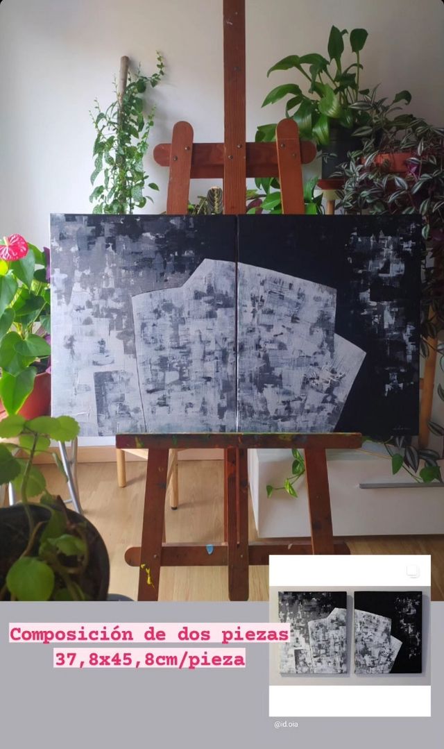 Cuadro acrílico "Composición"