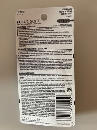 Mascara de pestañas