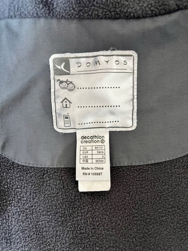 parka niño Decatlon