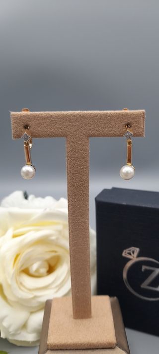 Pendientes de oro 18kt.