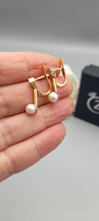 Pendientes de oro 18kt.