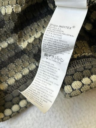 Jersey de trama verde Bershka