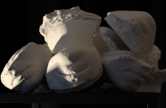 Escultura yeso "Cara"