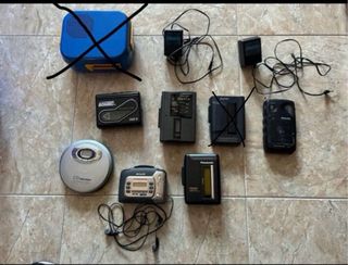 Reproductores cassette, lector CD, grabadora...