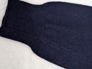 Maglione Kappa Uomo L Blu Navy Lambswool Bologna