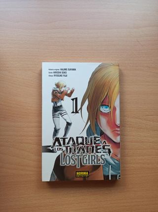 Manga ataque a los Titanes lost girls