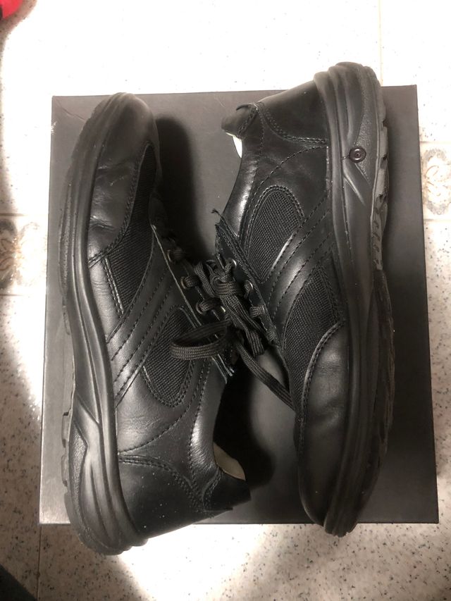 Scarpe uomo in pelle e tessuto - Made in Italy