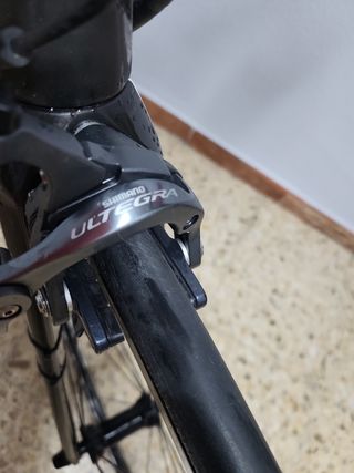 Bicicleta carretera de carbono