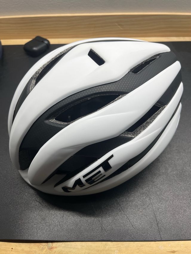 casco met ciclismo