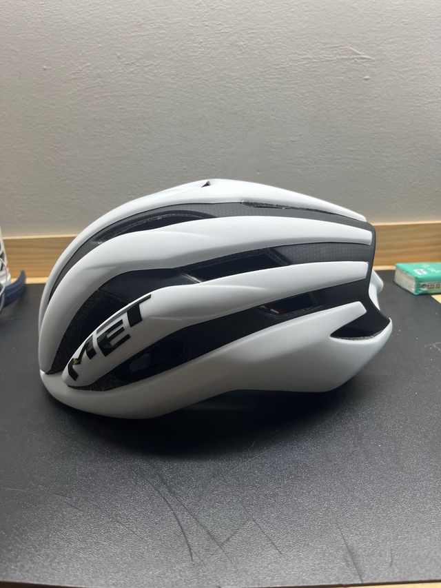 casco met ciclismo